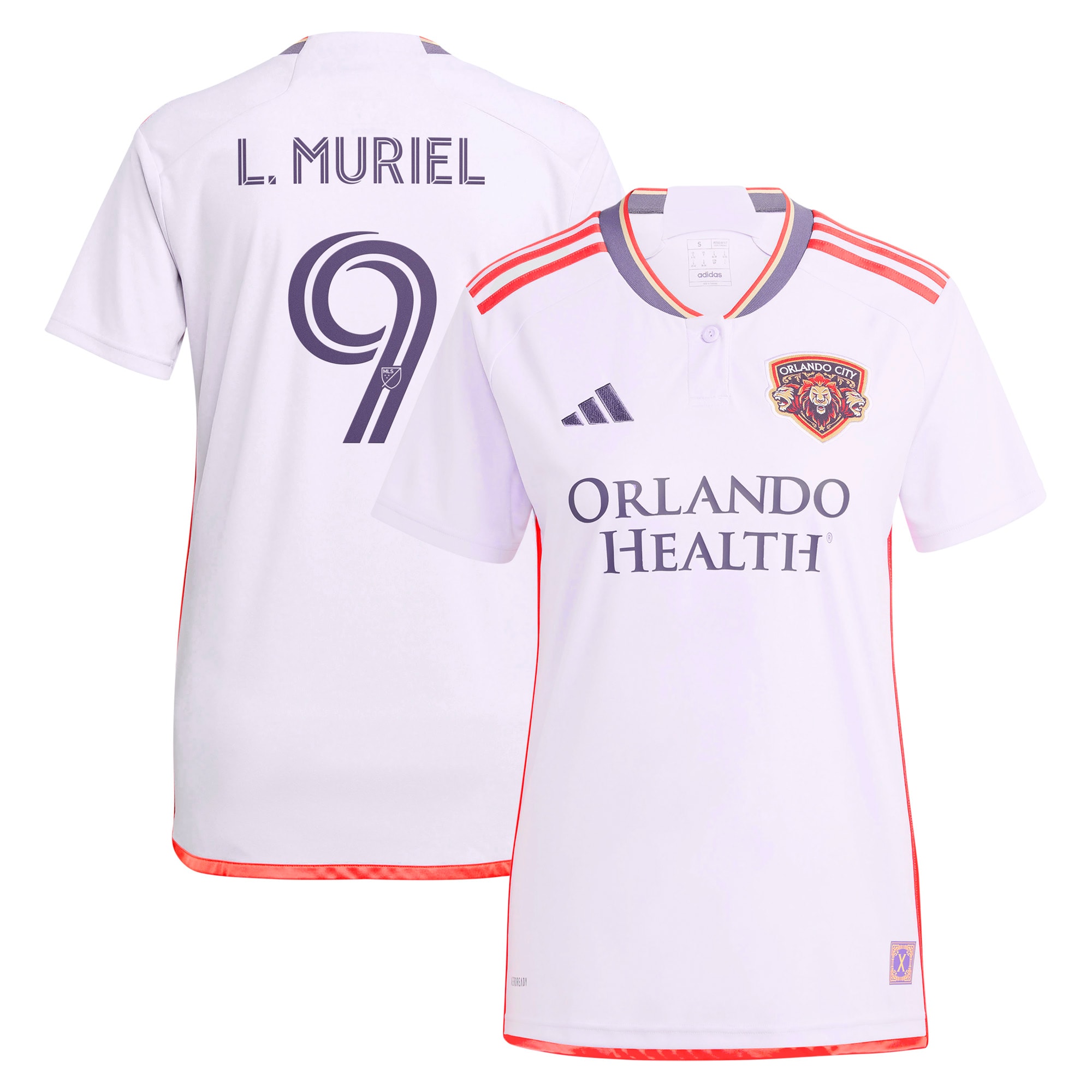 [JED] Youth Luis Muriel Orlando City SC Women's 2024 Legacy Kit Replica Player Jersey - Purple