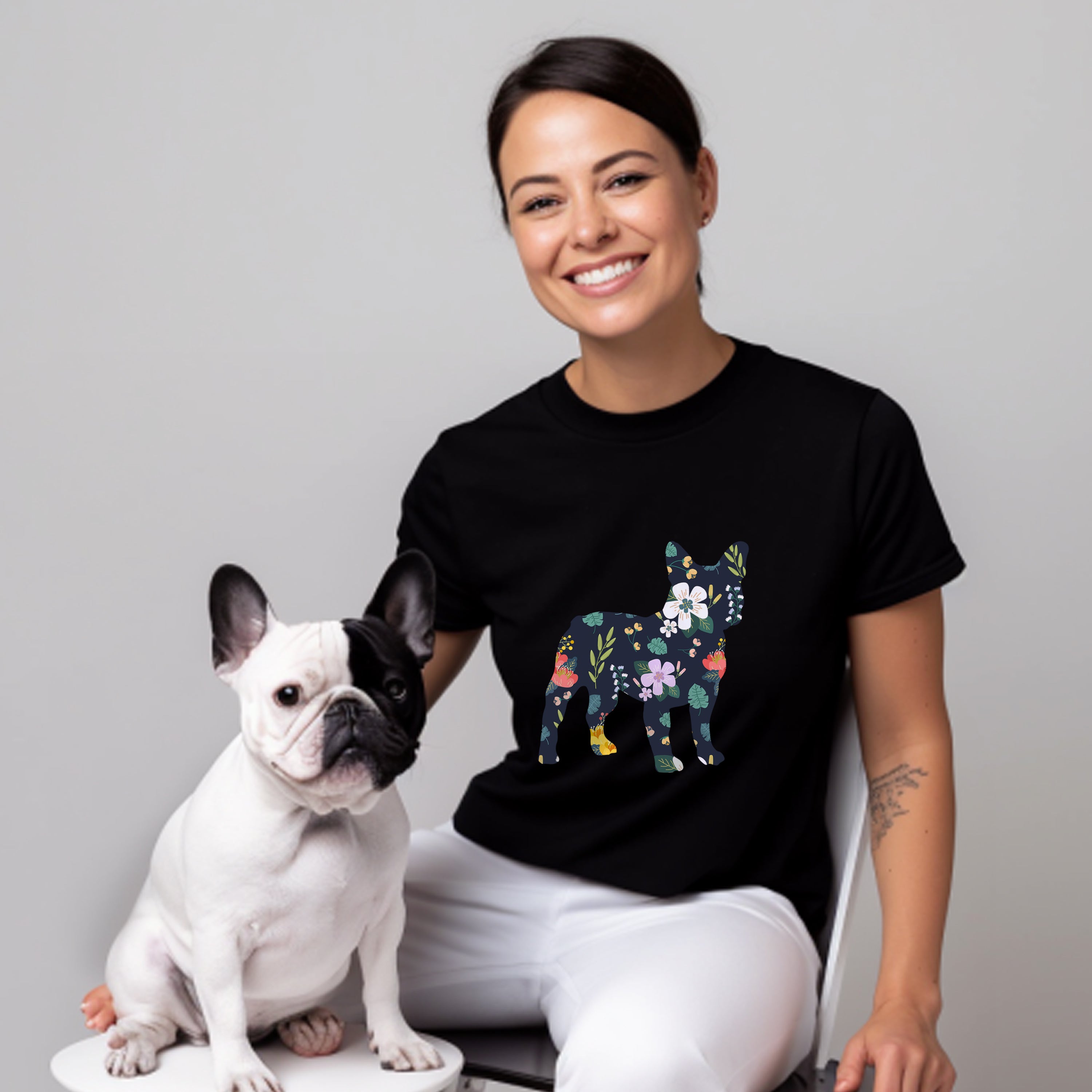 - French Bulldog Themed Unisex T-shirt Indoor Comfort | Trendy Style