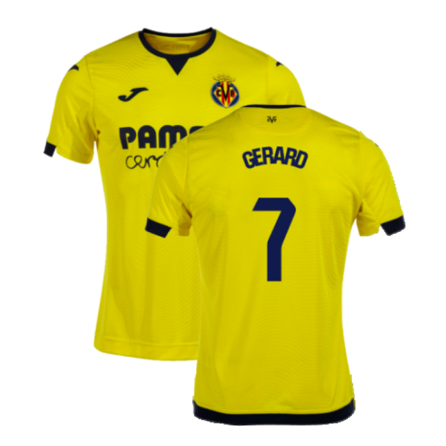 Villarreal (villarreal) Official 2023-2024 Home Soccer Jersey