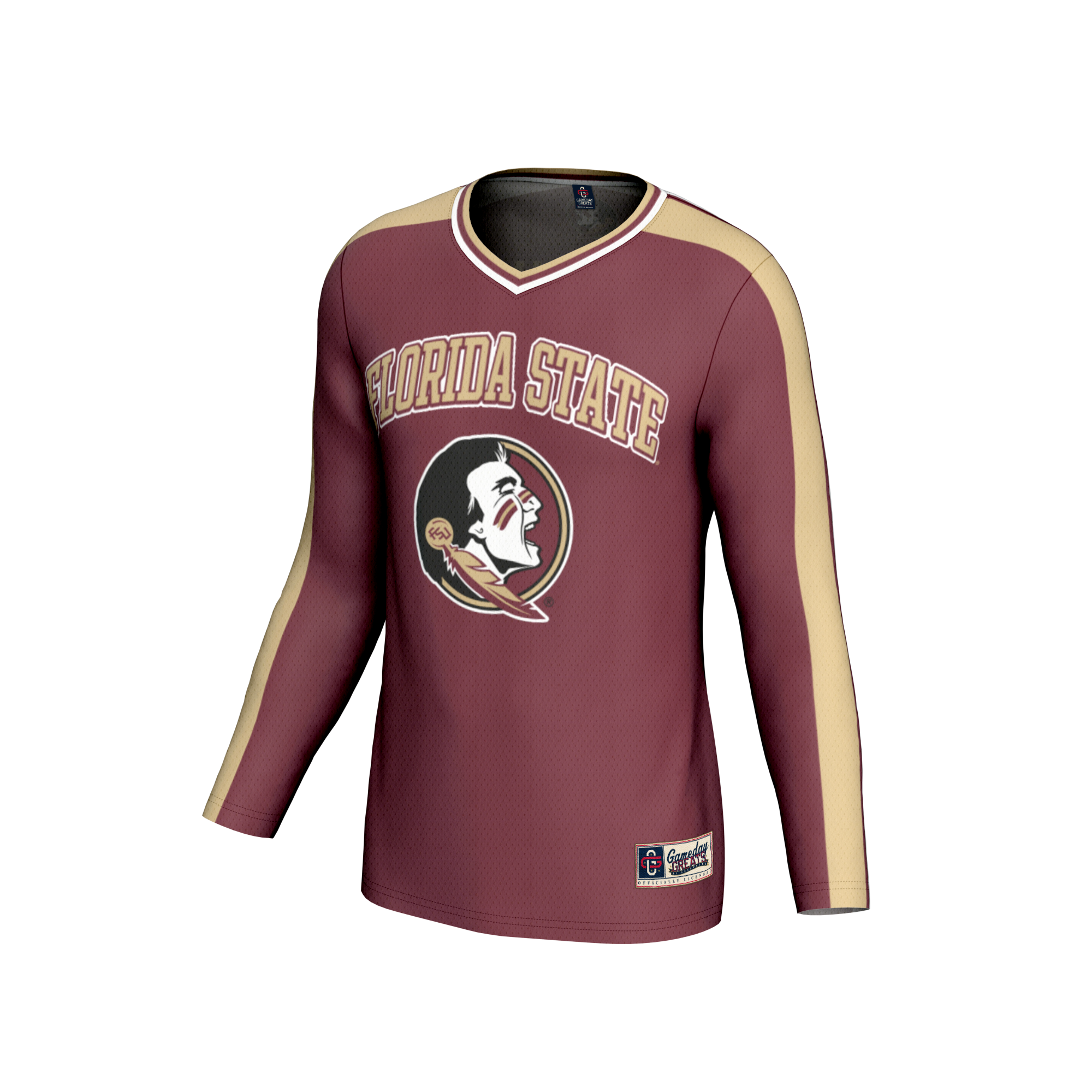 [NJP] Florida State Seminoles GameDay Greats Unisex NIL Pick-A-Player Lightweight Collegiate Volleyball Fashion Jersey - Garnet