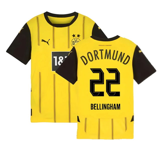 2024-2025 Dortmund Home Soccer Jersey - Kids (Kids) | Budget Friendly