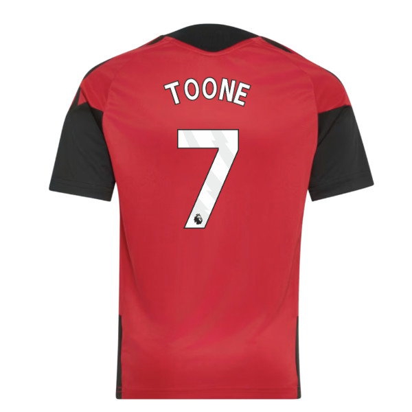 [DDJ] 2026-2027 Man Utd Training Jersey (Red) - Kids (Toone 7)
