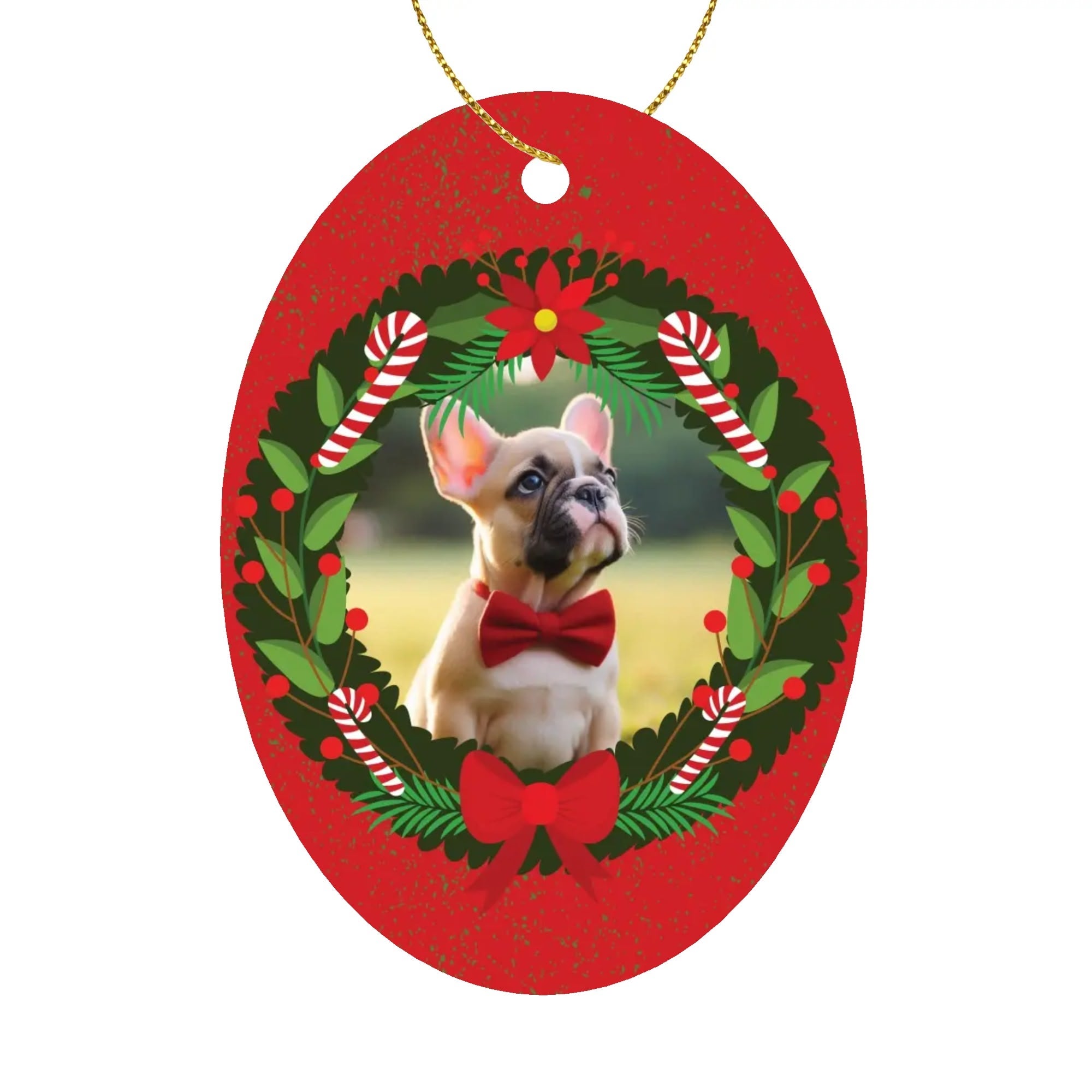 Minimal-Aesthetic Personalized Ornaments For Frenchie Lovers With You...