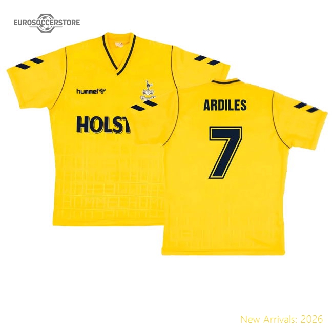 Official 1988 Tottenham Away Hummel Retro Shirt (ardiles 7) - Premium