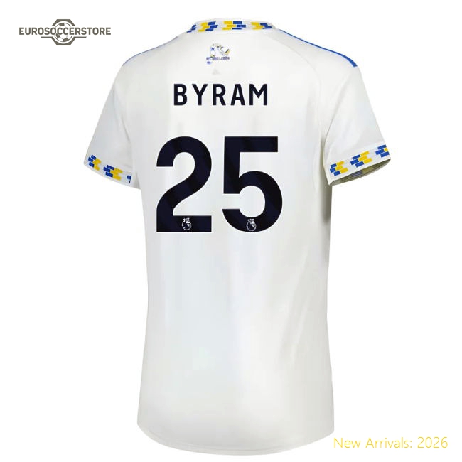 S Leeds United Female 2025 Home Jersey Shirt Football Fan Supporter Match Day Essential