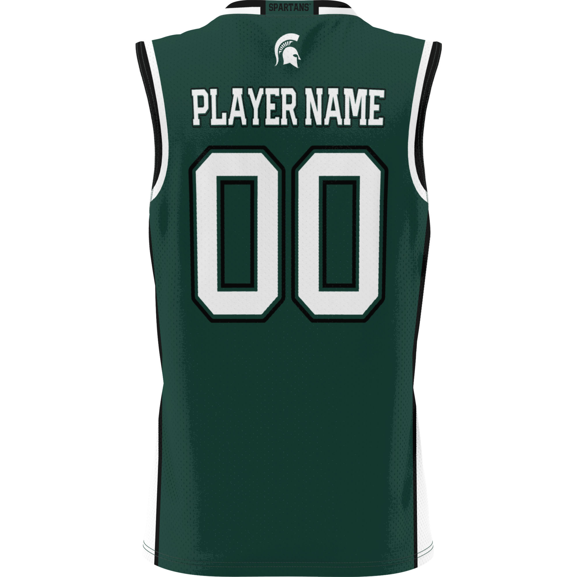 [NJP] Michigan State Spartans GameDay Greats Youth NIL Pick-A-Player Lightweight Men's Basketball Jersey - Green