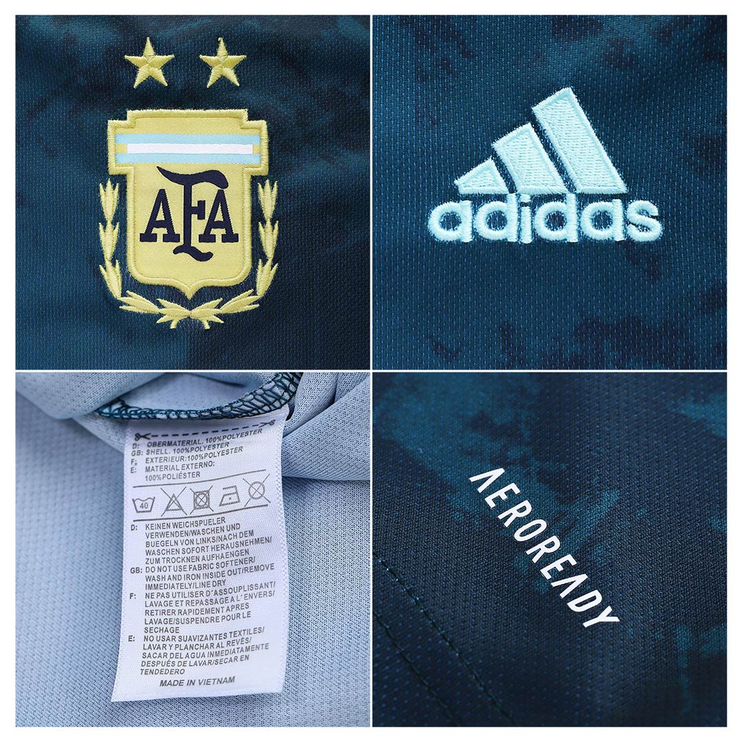 2020 ARGENTINA DARK GREEN SOCCER JERSEY SHIRT - Official Replica 6045