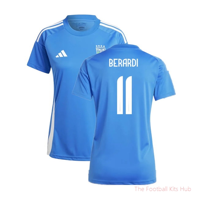 2024-2025 Italy Home Fan Jersey (Ladies) (BERARDI 11)