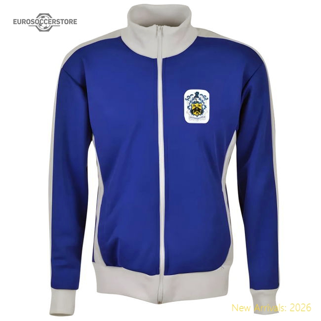 Official Huddersfield Town Track Top - Royal/white - Premium Quality