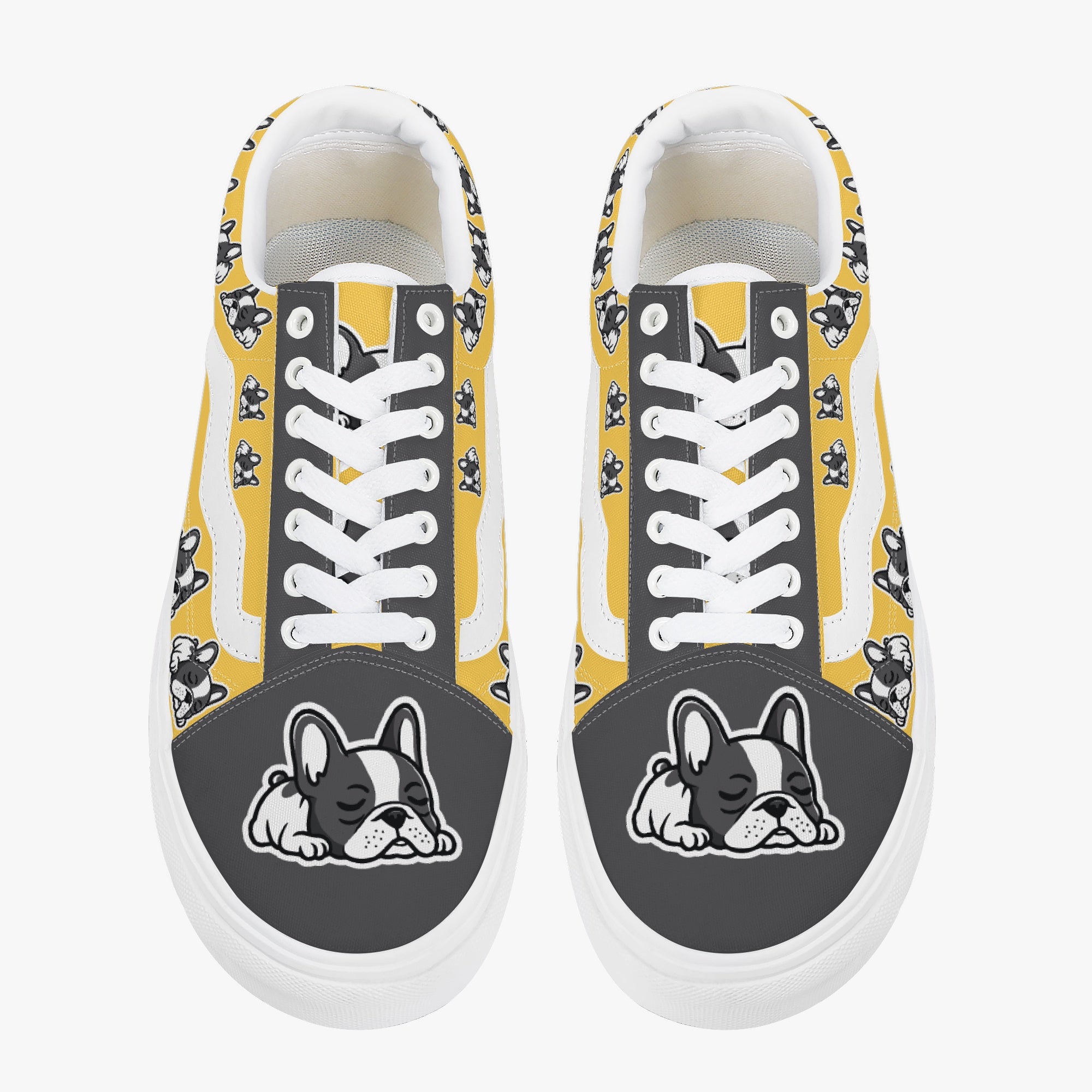 Cooper - Durable Trendy Low-top Canvas Sneakers Everyday Use