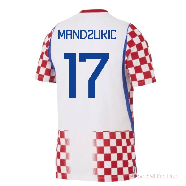 2026-2027 Croatia Home Shirt (Mandzukic 17)