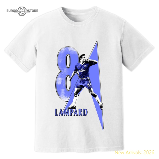 Premium Frank Lampard Chelsea Premier League Legend T-shirt (white)