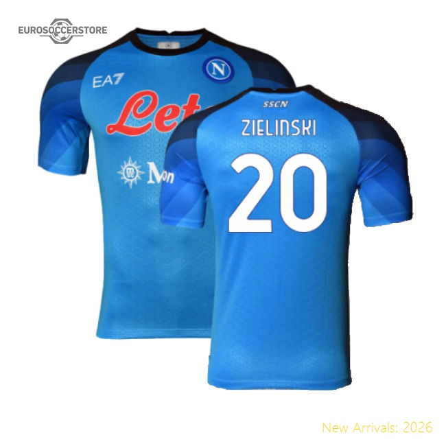 Napoli Zielinski Top-tier Home Jersey Calcio Italiano Macron Hyperwave