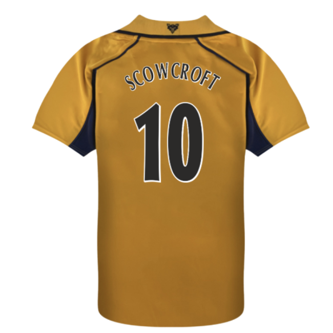Leicester City 2002 Away Retro Top (Scowcroft 10)