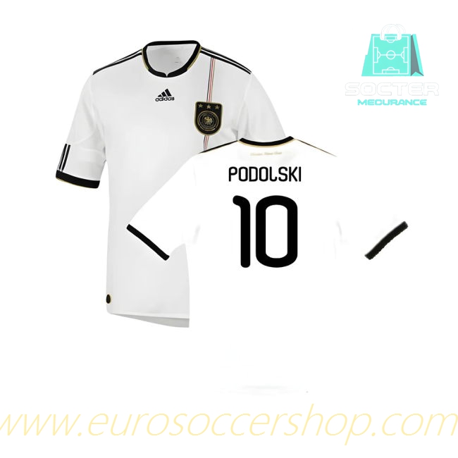 Fan Edition Germany NT Home Football Shirt (PODOLSKI 10)