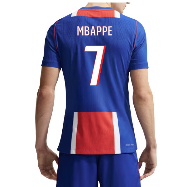[DDJ] 2026-2027 PSG Authentic Aero-Fit Match Home Shirt (Mbappe 7)