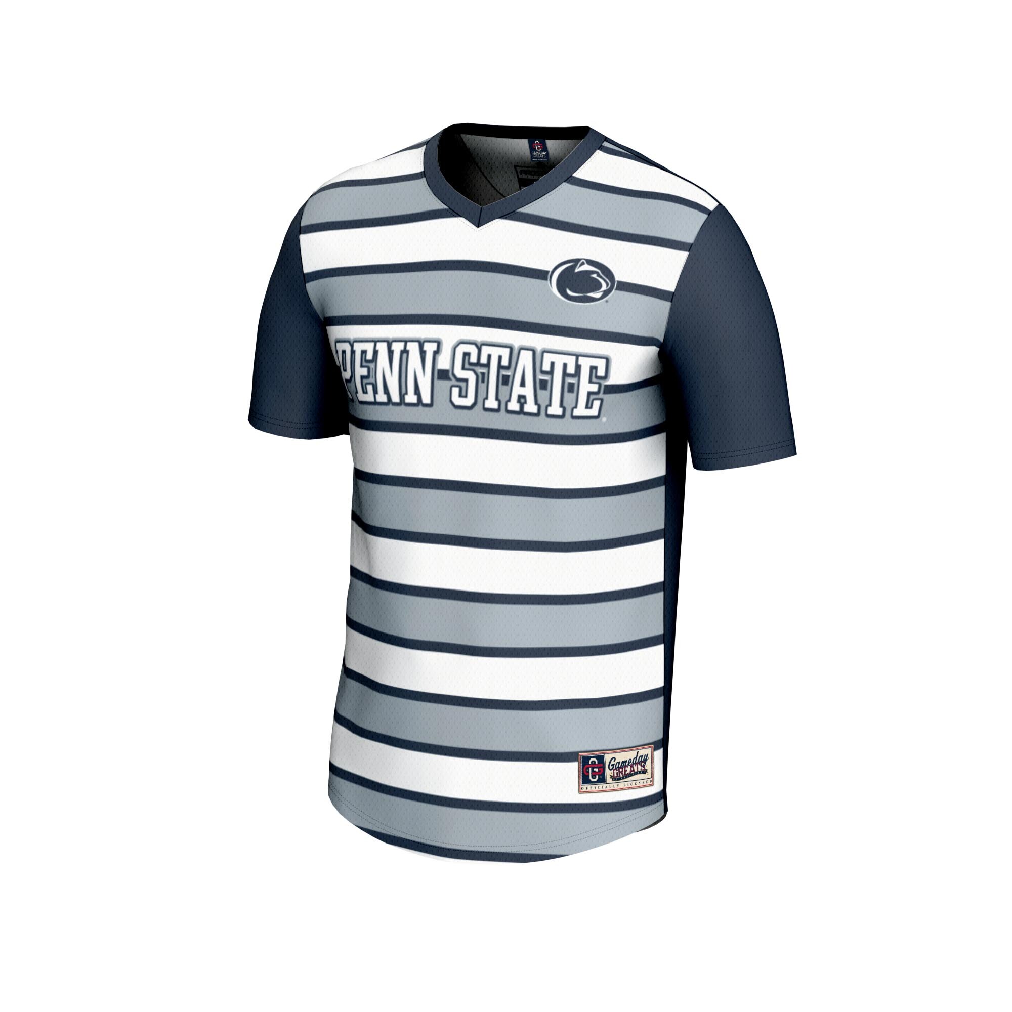 [SJH] Penn State Nittany Lions GameDay Greats Youth Lightweight Soccer Fashion Jersey - Navy