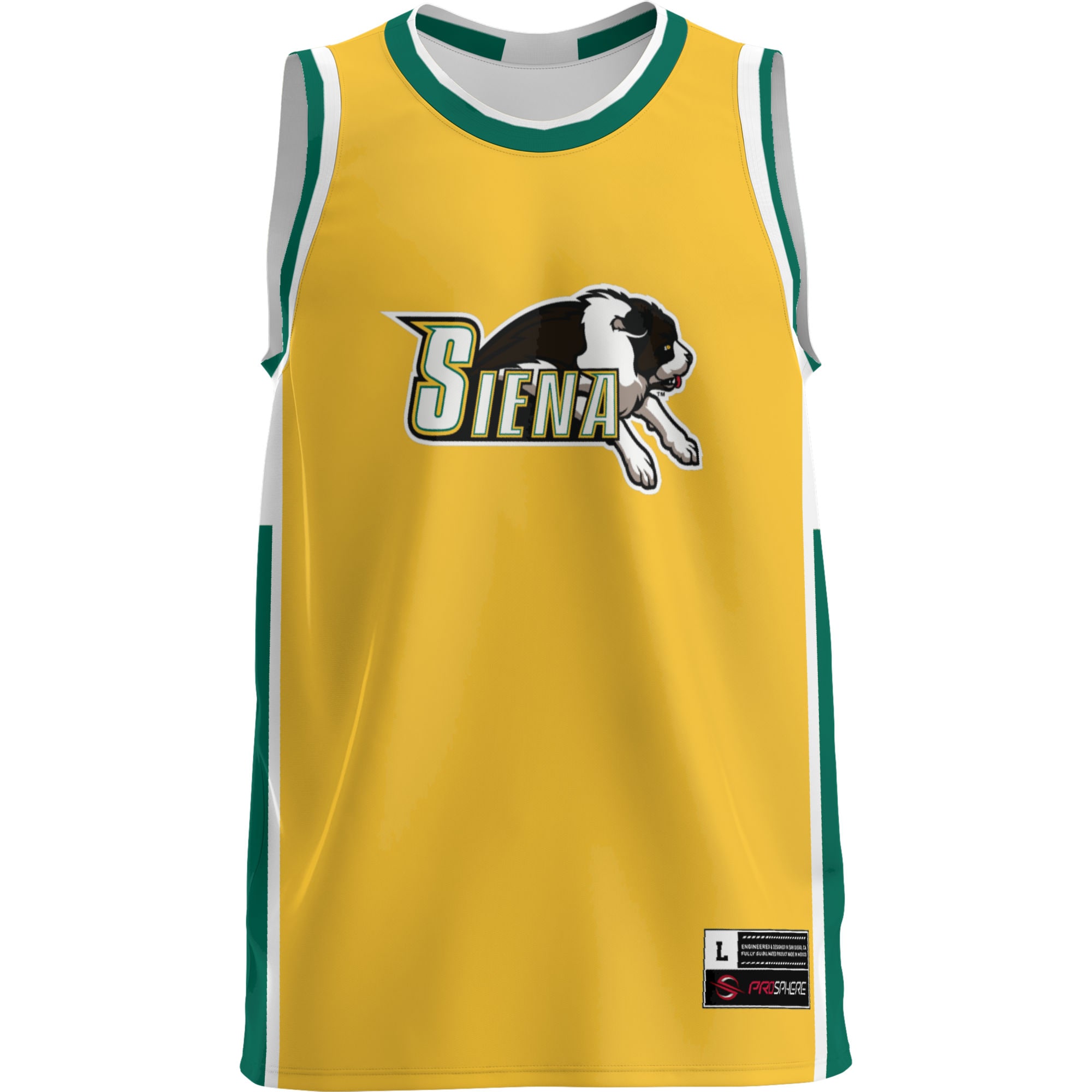 [DDG] Siena Saints GameDay Greats Lightweight Basketball Jersey - Green