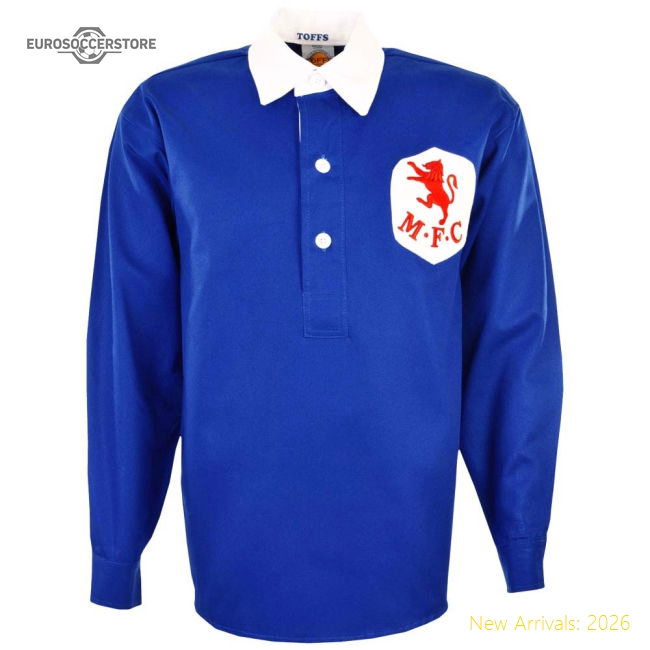 Premium Millwall 1940s Home Retro Football Shirt - Budget-friendly