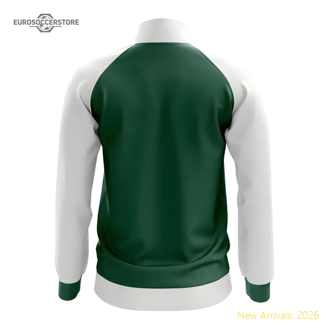 Turkmenistan Concept Football Track Jacket (green) - Budget-friendly