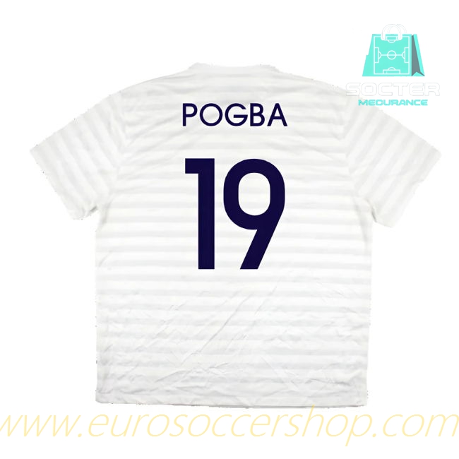 France Away Football Shirt (Pogba 19)