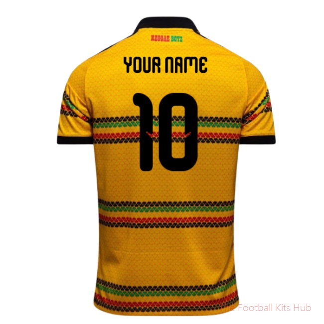 2026-2027 Jamaica Home Shirt (Your Name)