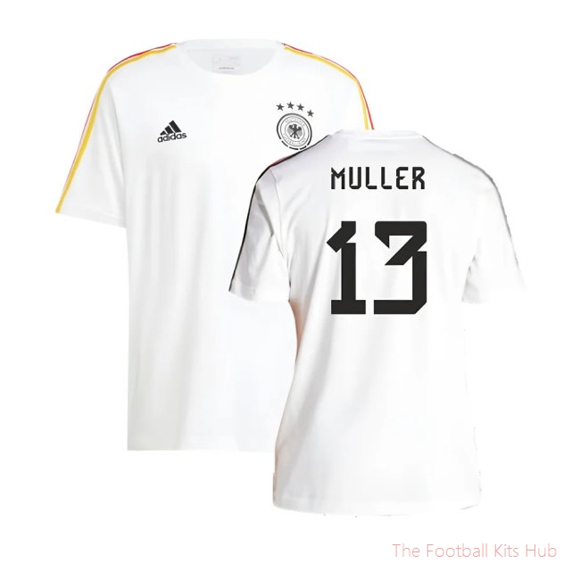 2024-2025 Germany 3S DNA Tee (White) (Muller 13)
