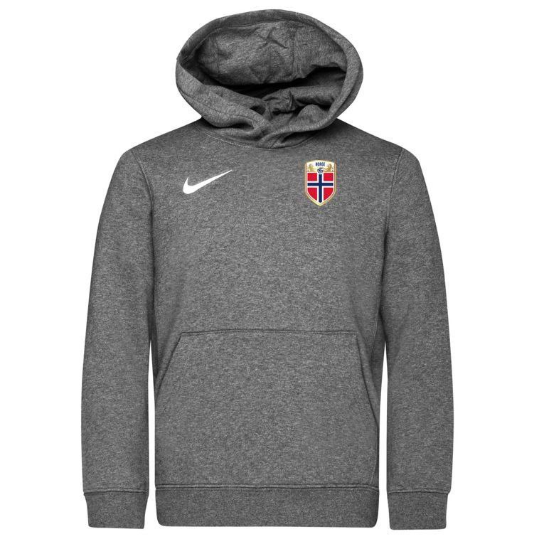 [EFKS] Norway Hoodie Fleece Park Heather/White 20 Kids Charcoal Apparel