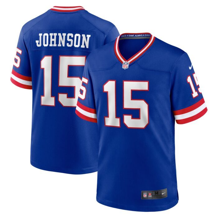 None Men's New York Giants Budget-Friendly Replica Jersey for NFL Fa