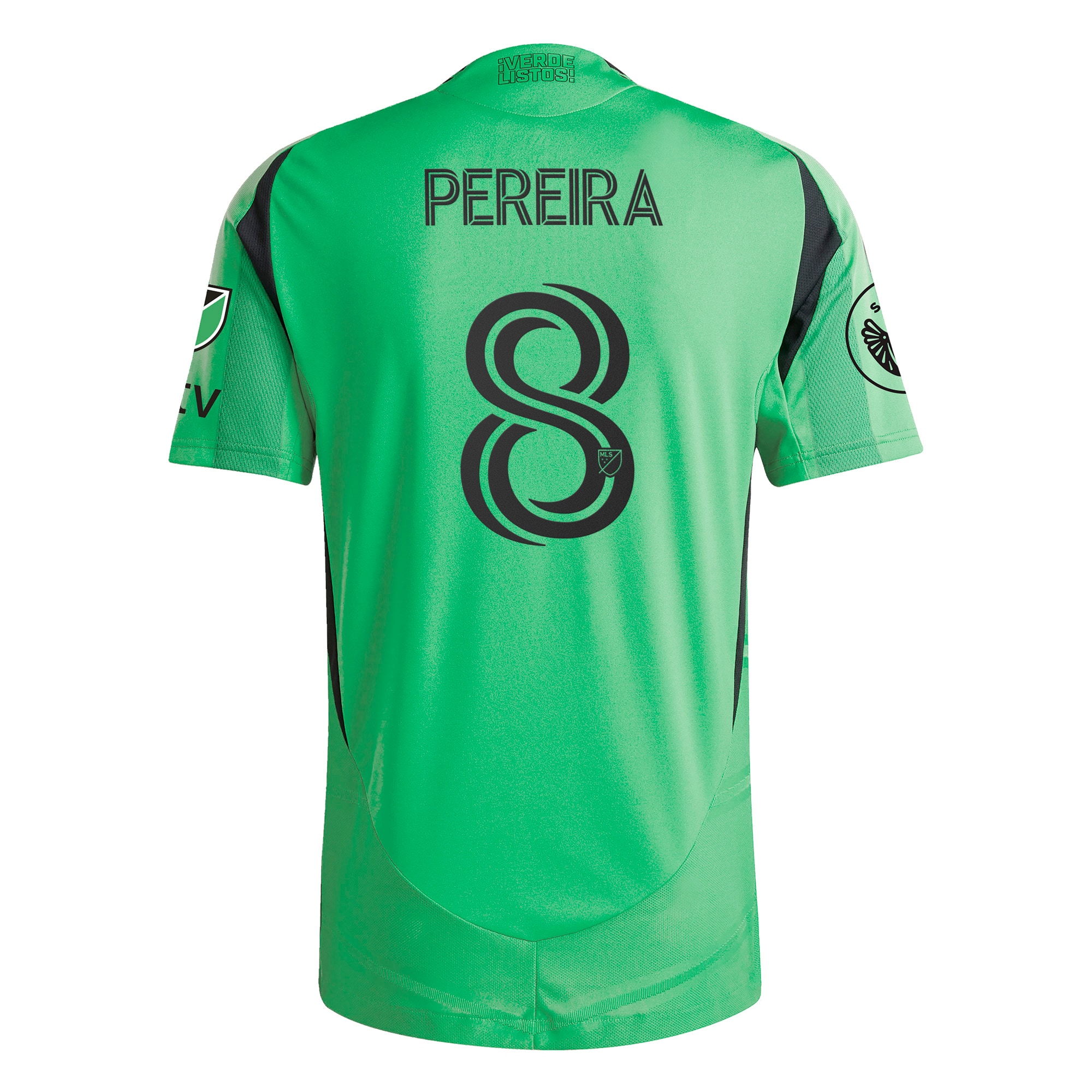 [SJH] Daniel Pereira Austin FC 2025 The Heartbeat Kit Authentic Player Jersey - Green