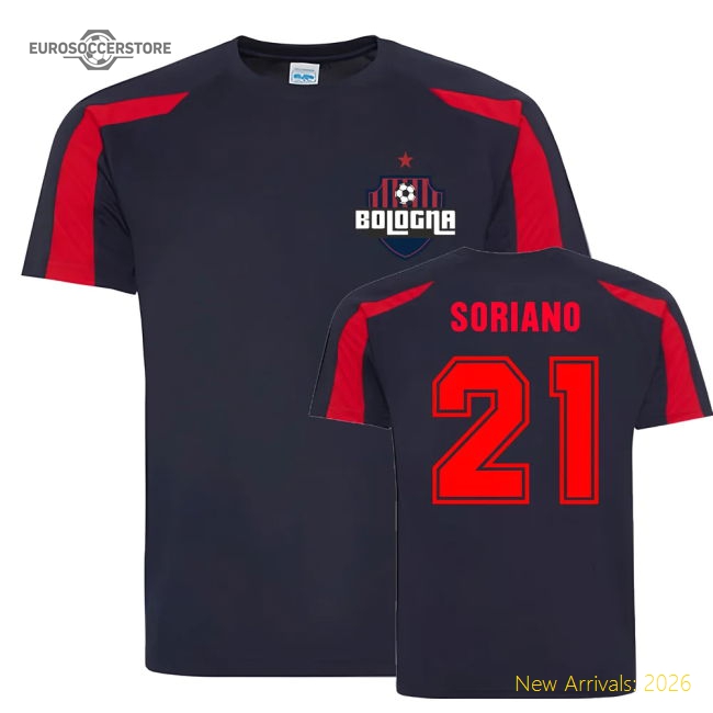 Match-Day Roberto Soriano Bologna Sports Training Jersey (Navy)