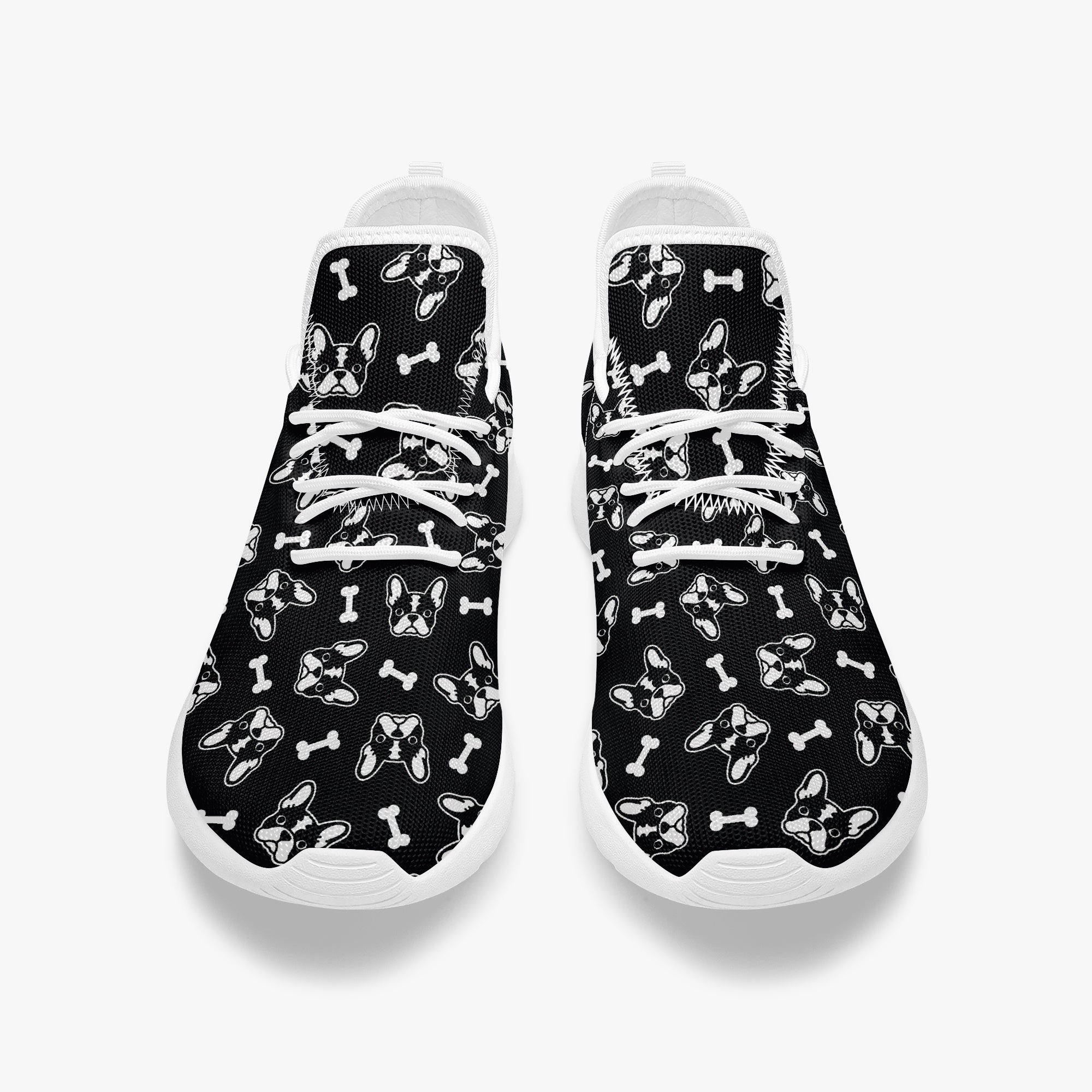 French Bulldog Lover Cobalt Classic Sneakers Stylish Walking Shoes