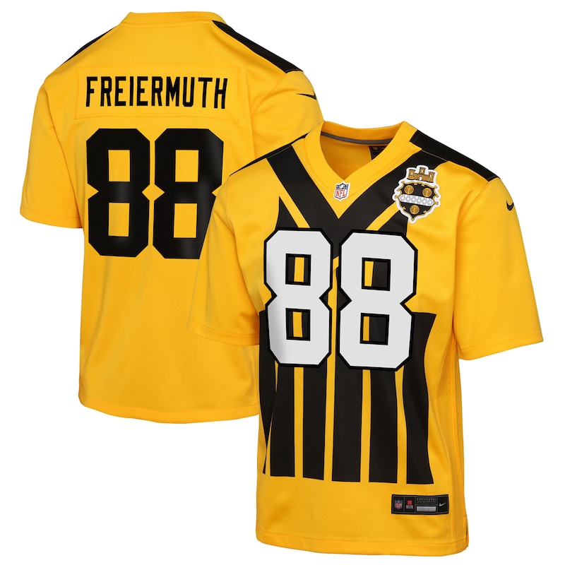 None Pat Freiermuth MVP Candidate PIT Steelers High-Quality Jersey
