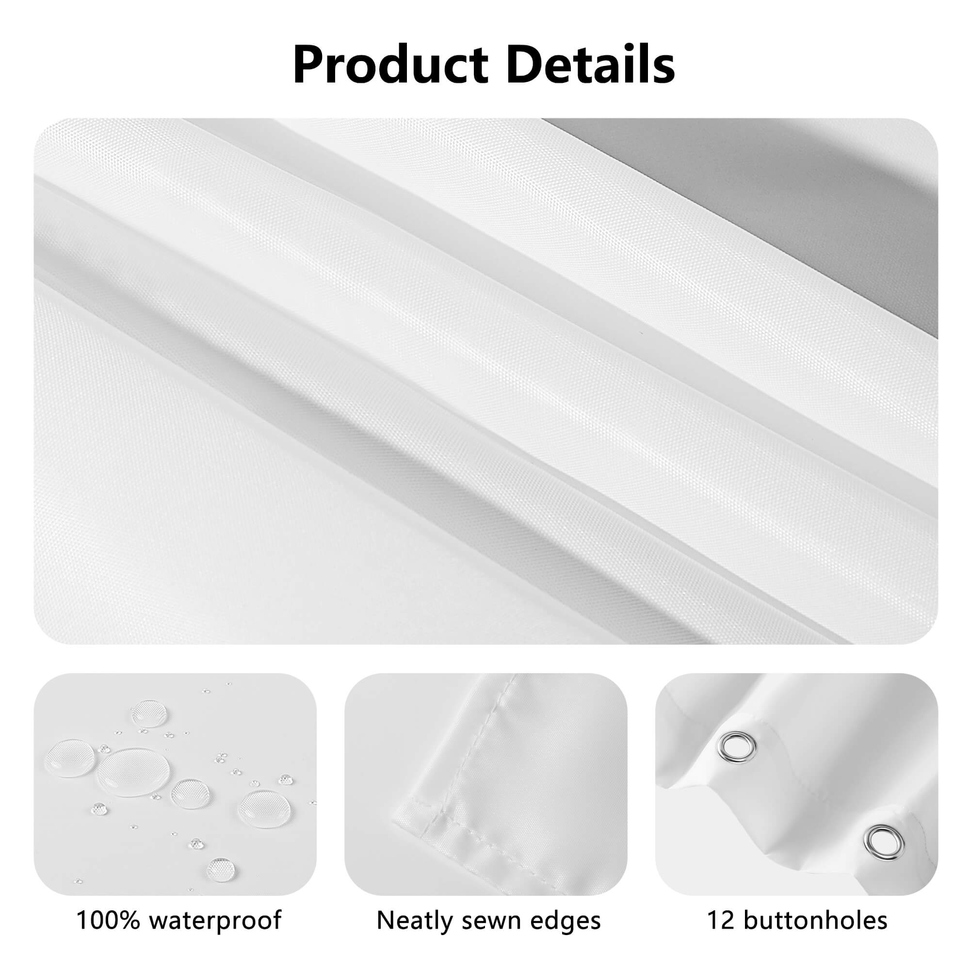 French Bulldog Sophie Shower Curtain For Frenchie Lovers Durable Dog Item