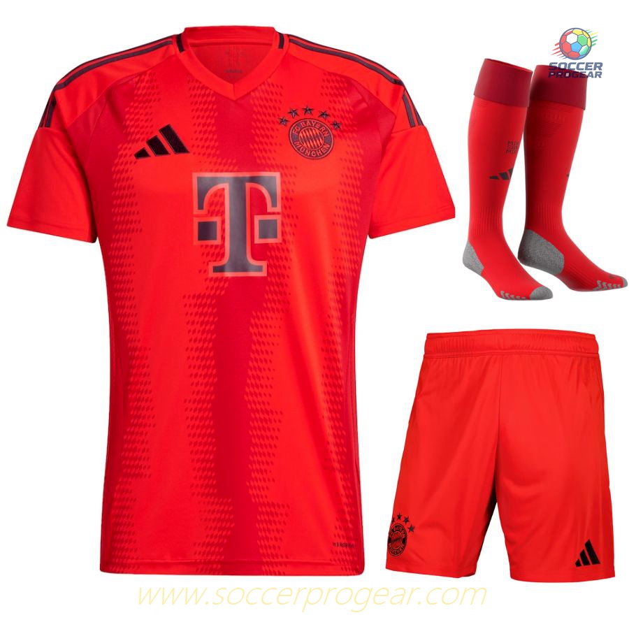Bayern Munich Children'sren's Home Football Shirt Soccer Football Shirt 2024-25 Edition
