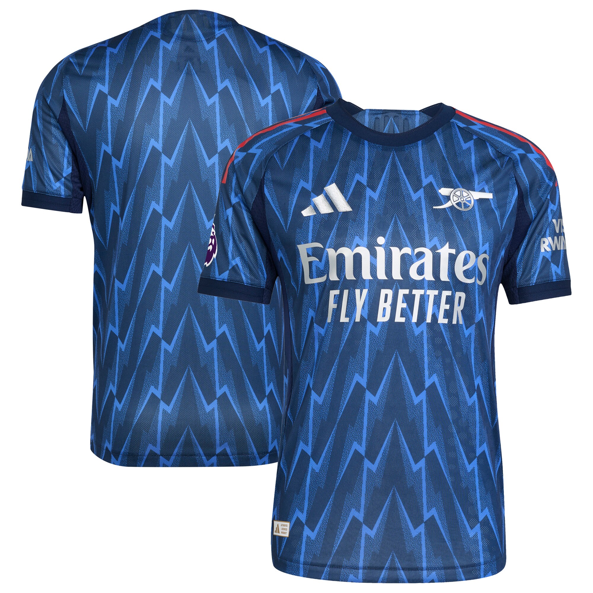 [SJH] Arsenal 2025/26 Away Authentic Jersey with Patch - Blue