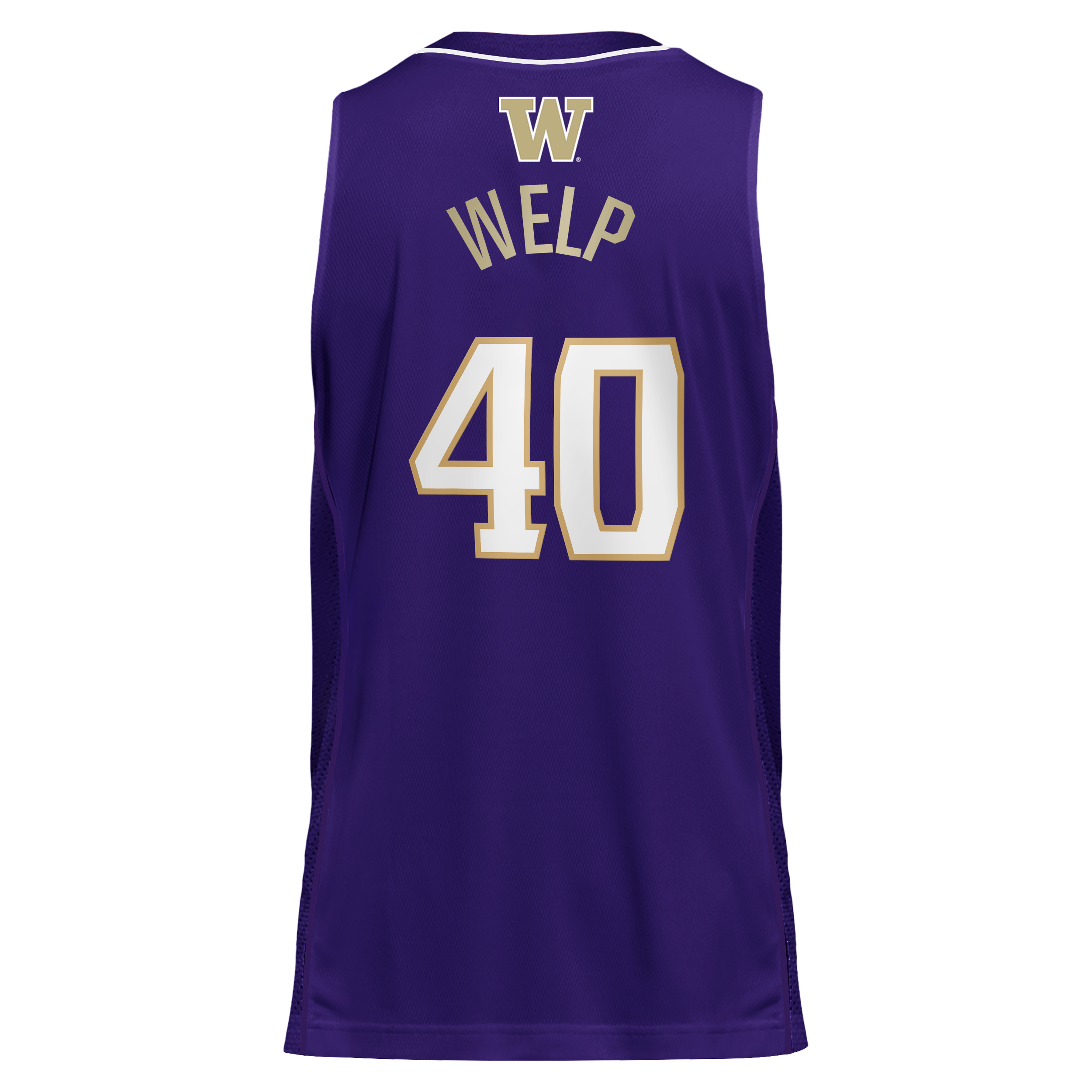 Chris Welp Washington Huskies adidas Retired Player Jersey - Purple
