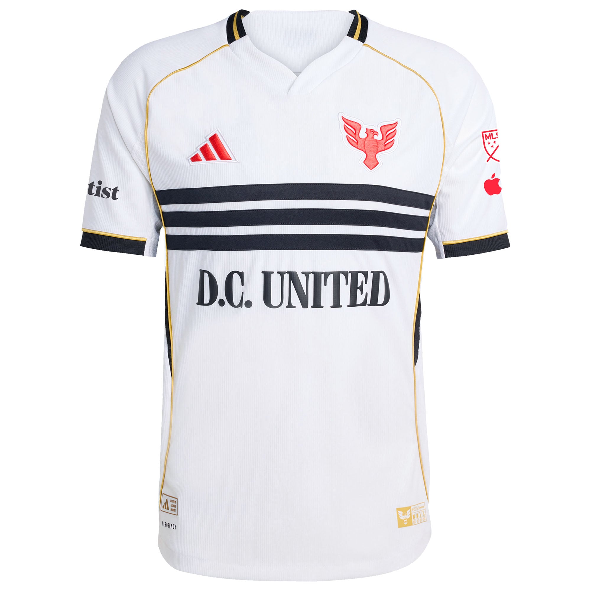 [JED] D.C. United 2025 Third Authentic Custom Jersey - White