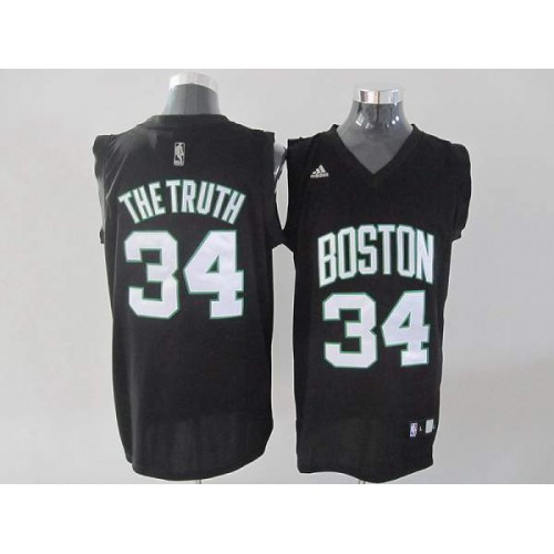 Celtics Black Boston Celtics #34 Jersey - Great Value NBA Fan Apparel
