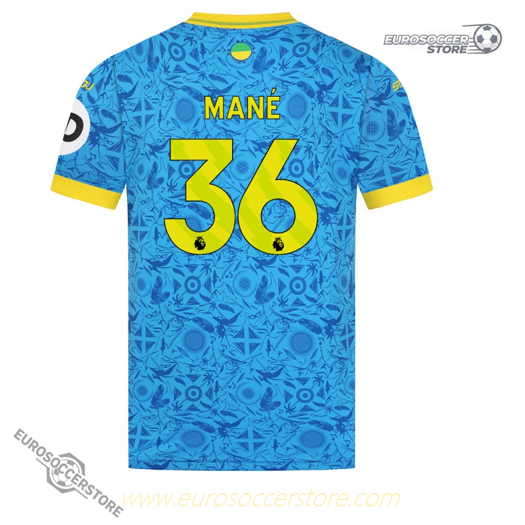 Wolverhampton Wanderers 25-26 Season Third Kit MANÉ #36 Jersey