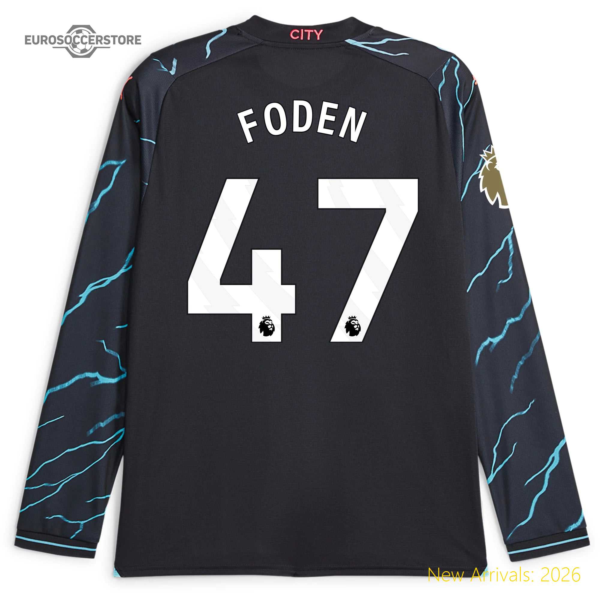 Iconic Design Trendy Men Mci Team Durable Third Jersey 2023