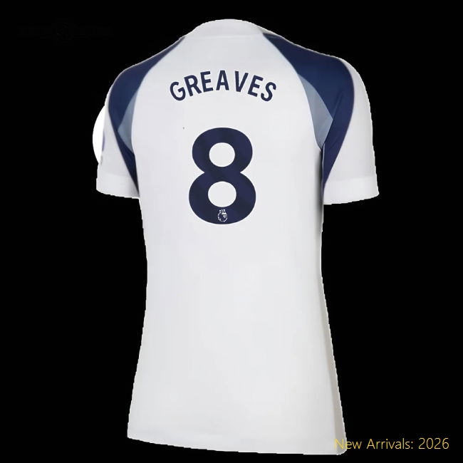 Comfortable Football Team Womens Greaves Jersey 2025-2026 Lightweight