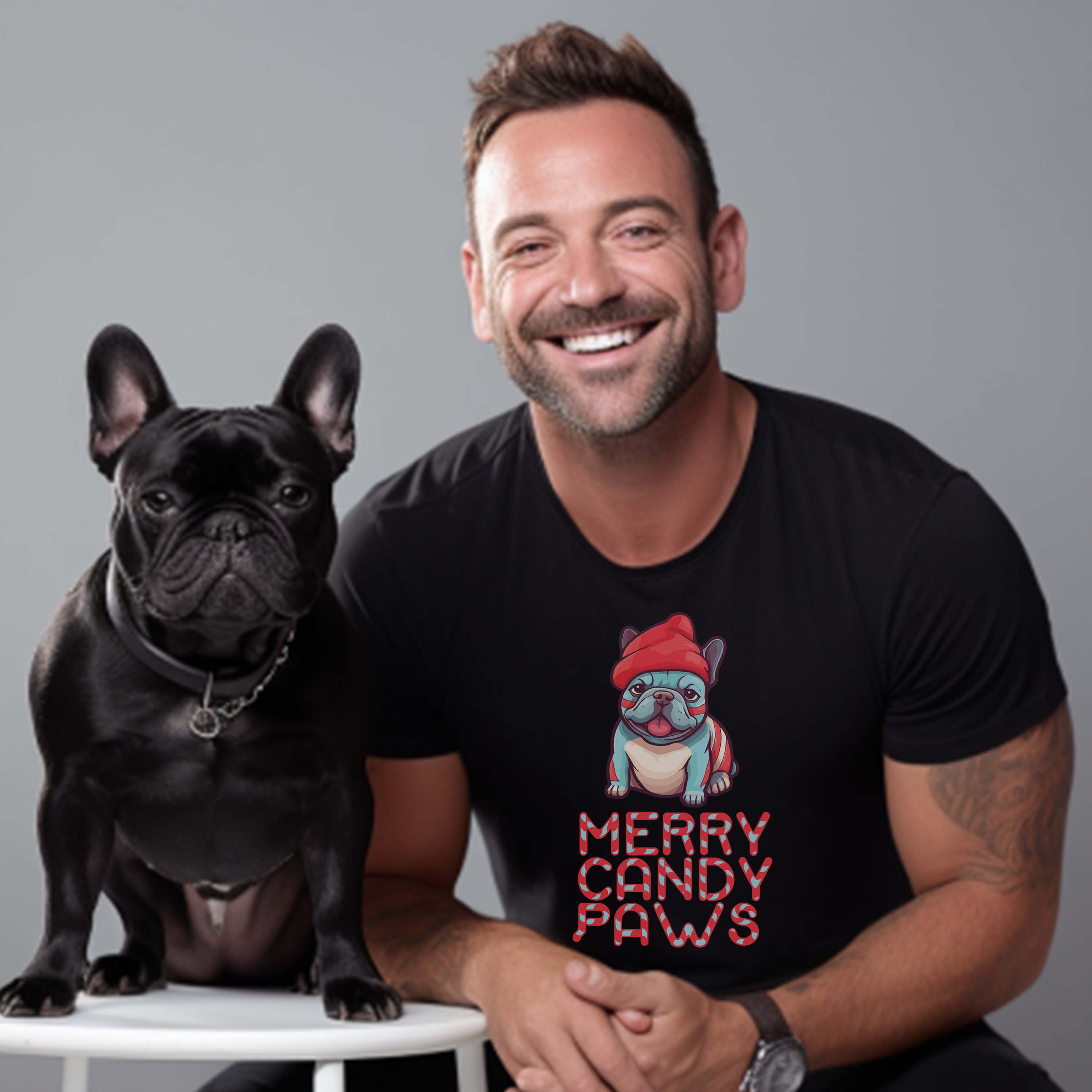 Cozy Trendy Frenchie's Candy - Unisex T-shirt for Street Style Stylish