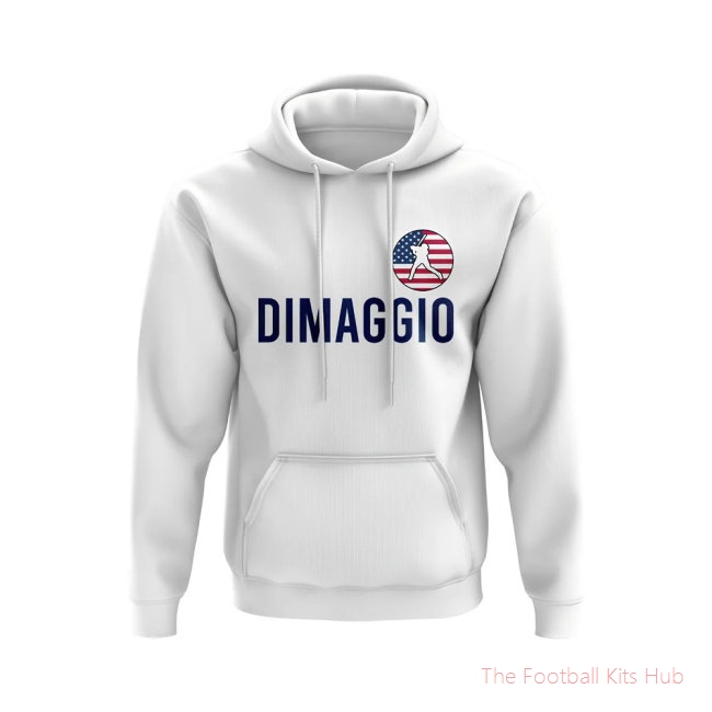 Joe DiMaggio USA Name Hoody (White)