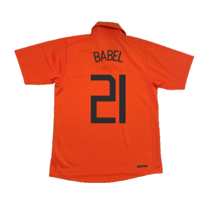 Holland 2006-08 Home Shirt (M) ((Good) M) (Babel 21) Netherlands