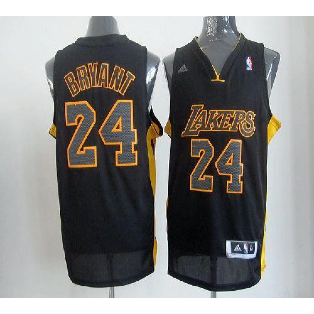 Collector's Item Performance Men's LAL #24 Kobe Black Basketball Jersey