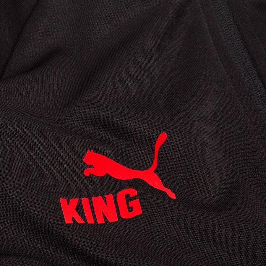 Milan Track Travel Jacket King Anthem Puma Jet Black/for All Time Red