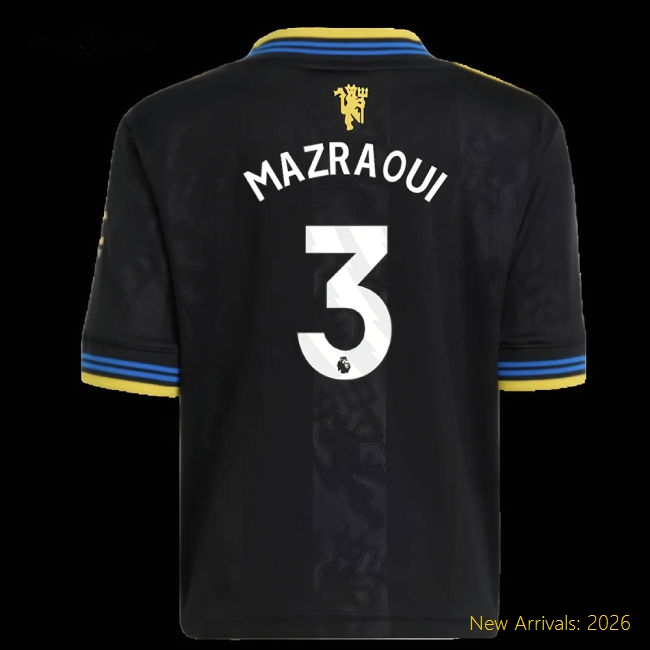 2025-2026 Football Mini Child-friendly Jersey Mazraoui Technology