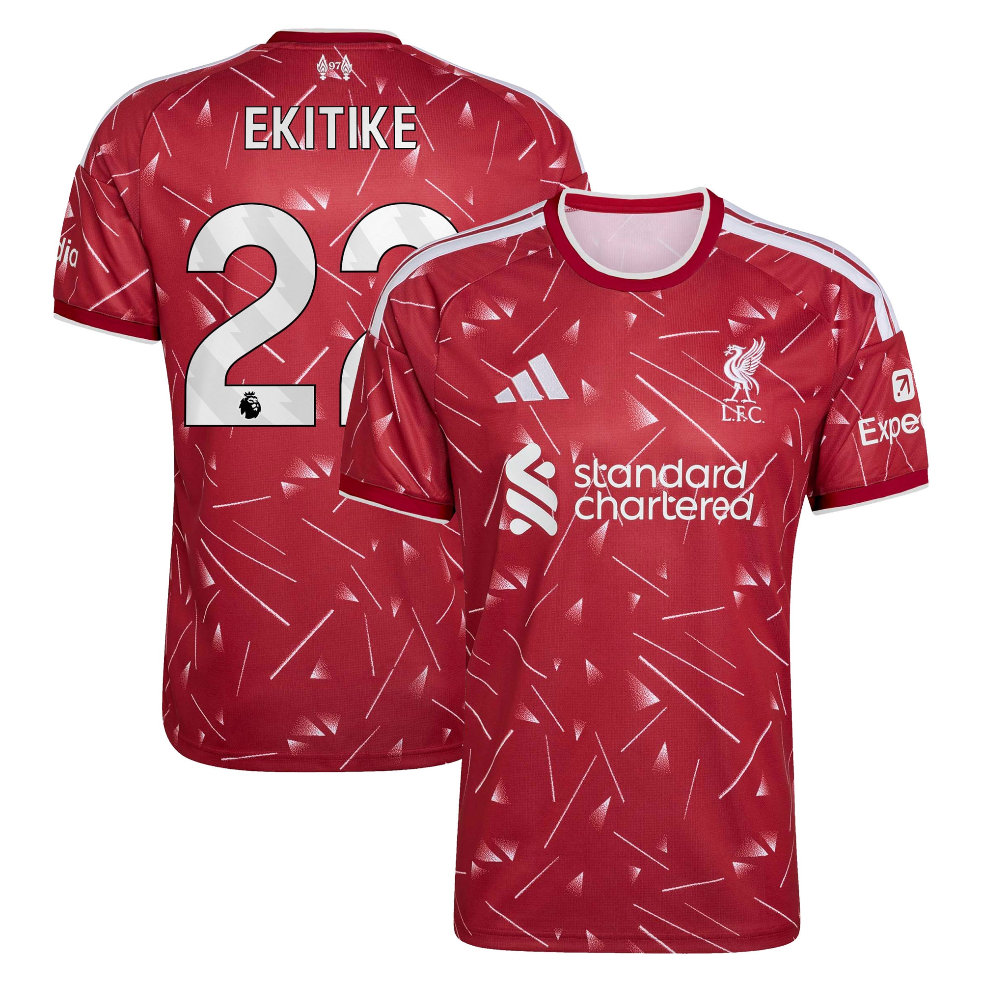 [SJH] Hugo Ekitike Liverpool 2026/27 Home Replica Jersey - Red