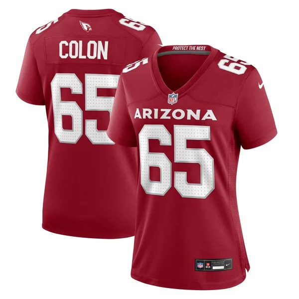 None Trystan Colon Game Jersey - Cardinal | NFL Player Jersey